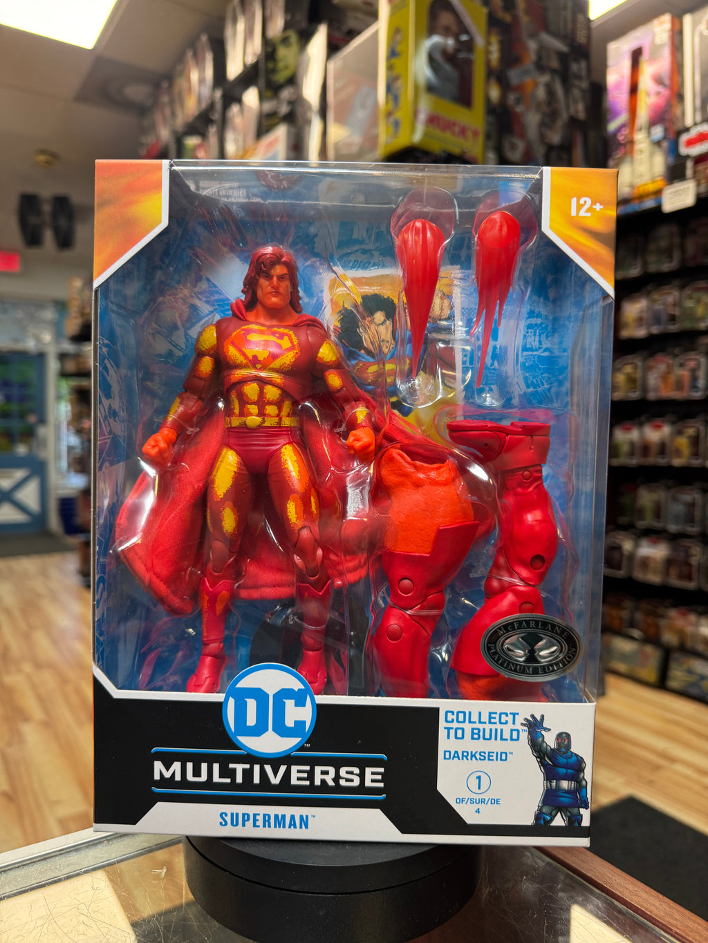 JL Task Force Superman BAF Darkseid (McFarlane, DC Multiverse) ***CHASE*** product image 3, provided for visual reference