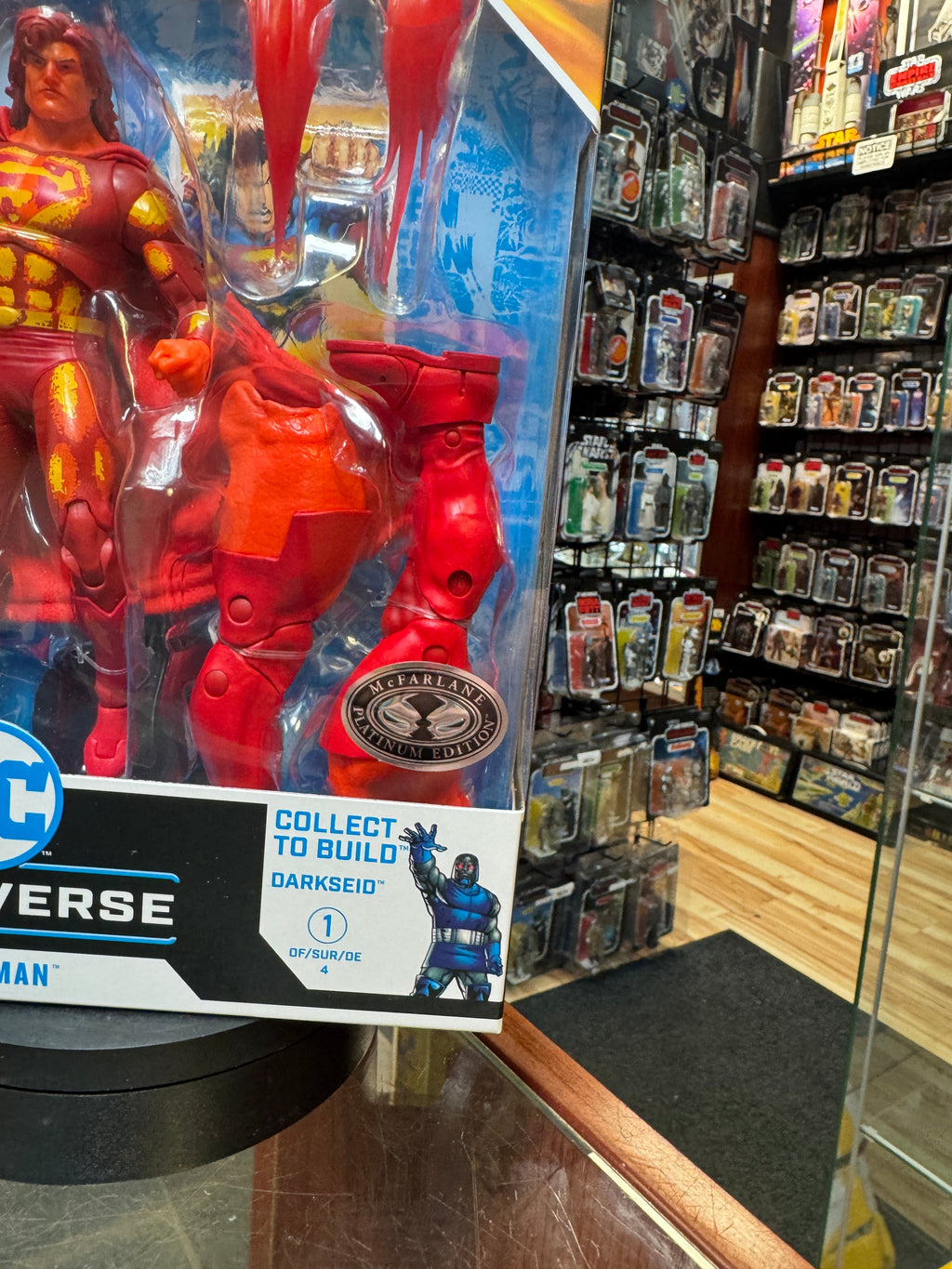 JL Task Force Superman BAF Darkseid (McFarlane, DC Multiverse) ***CHASE*** product image 7, provided for visual reference