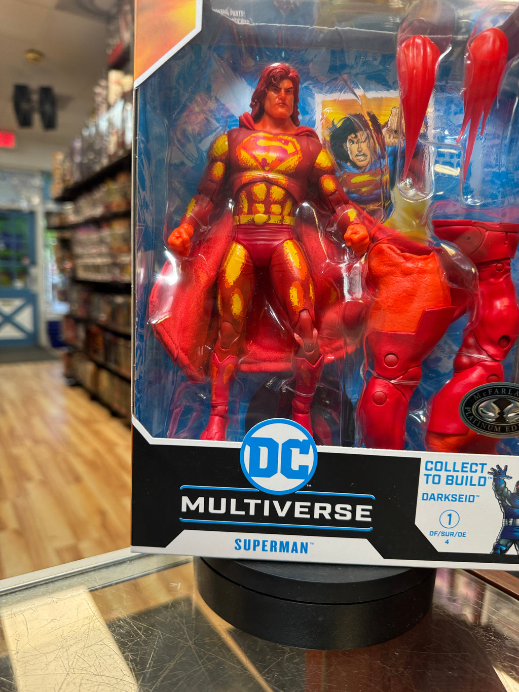 JL Task Force Superman BAF Darkseid (McFarlane, DC Multiverse) ***CHASE*** product image 6, provided for visual reference