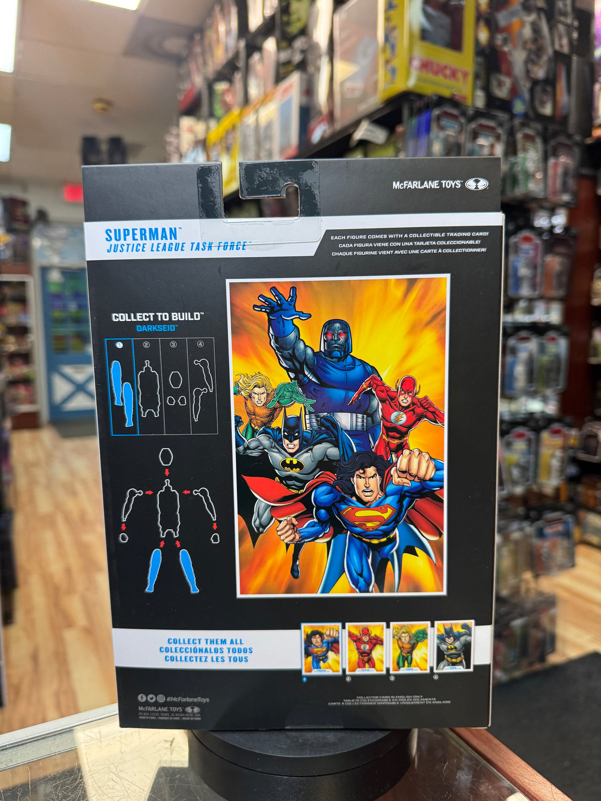JL Task Force Superman BAF Darkseid (McFarlane, DC Multiverse) ***CHASE*** product image 9, provided for visual reference