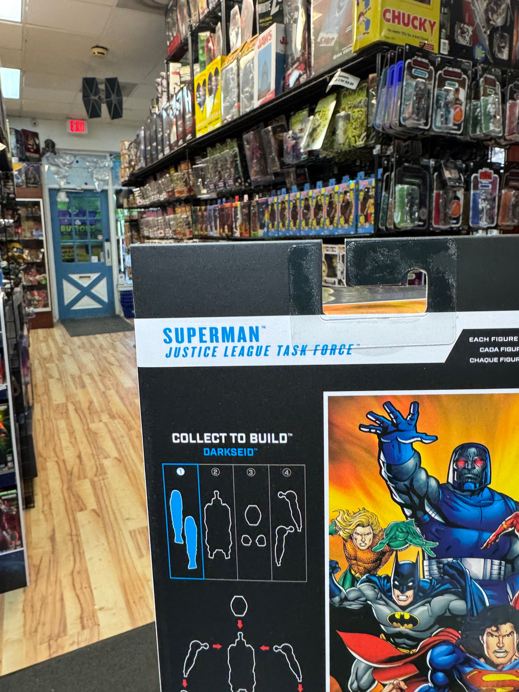 JL Task Force Superman BAF Darkseid (McFarlane, DC Multiverse) ***CHASE*** product image 8, provided for visual reference