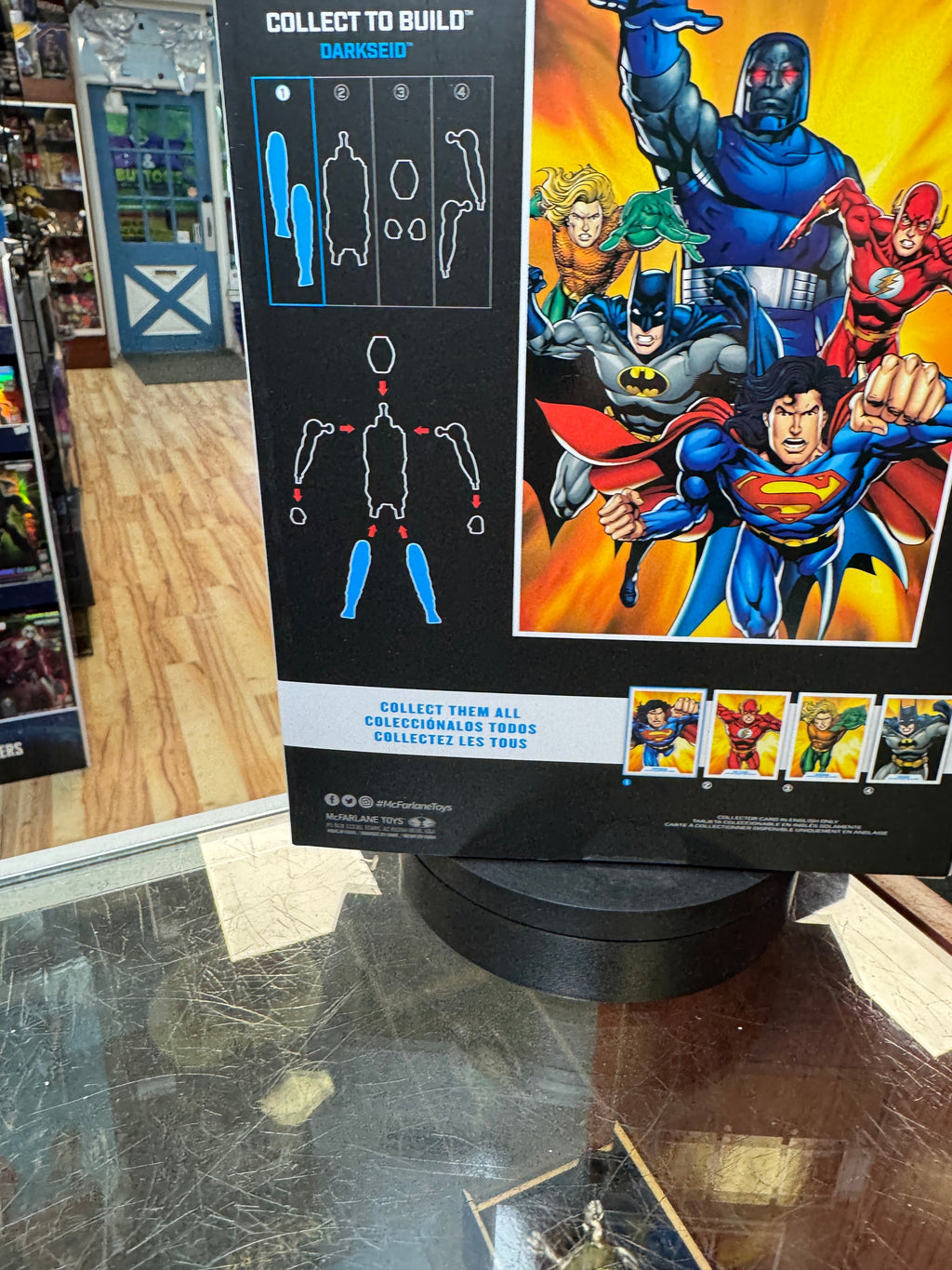 JL Task Force Superman BAF Darkseid (McFarlane, DC Multiverse) ***CHASE*** product image 12, provided for visual reference