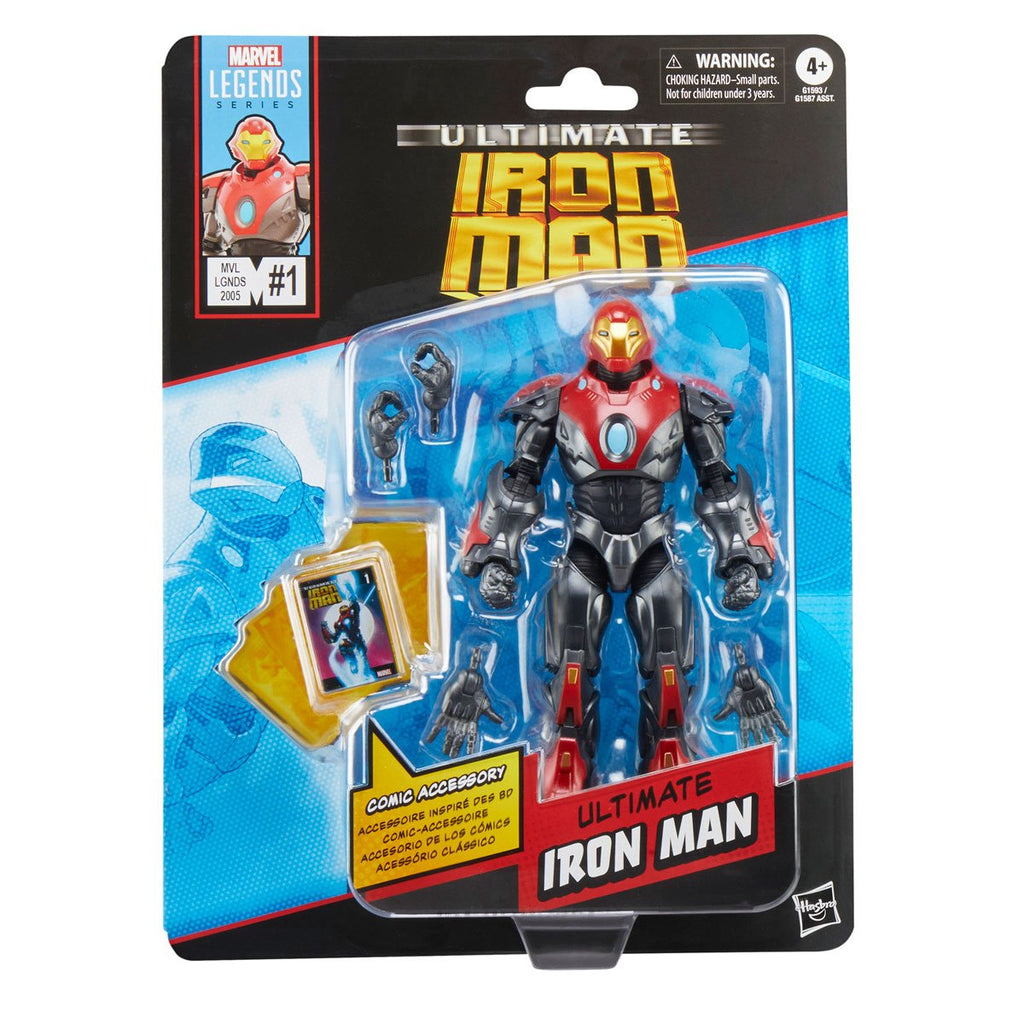 Ultimate Iron Man (Marvel Legends, Hasbro) product image 1, provided for visual reference and product detail review