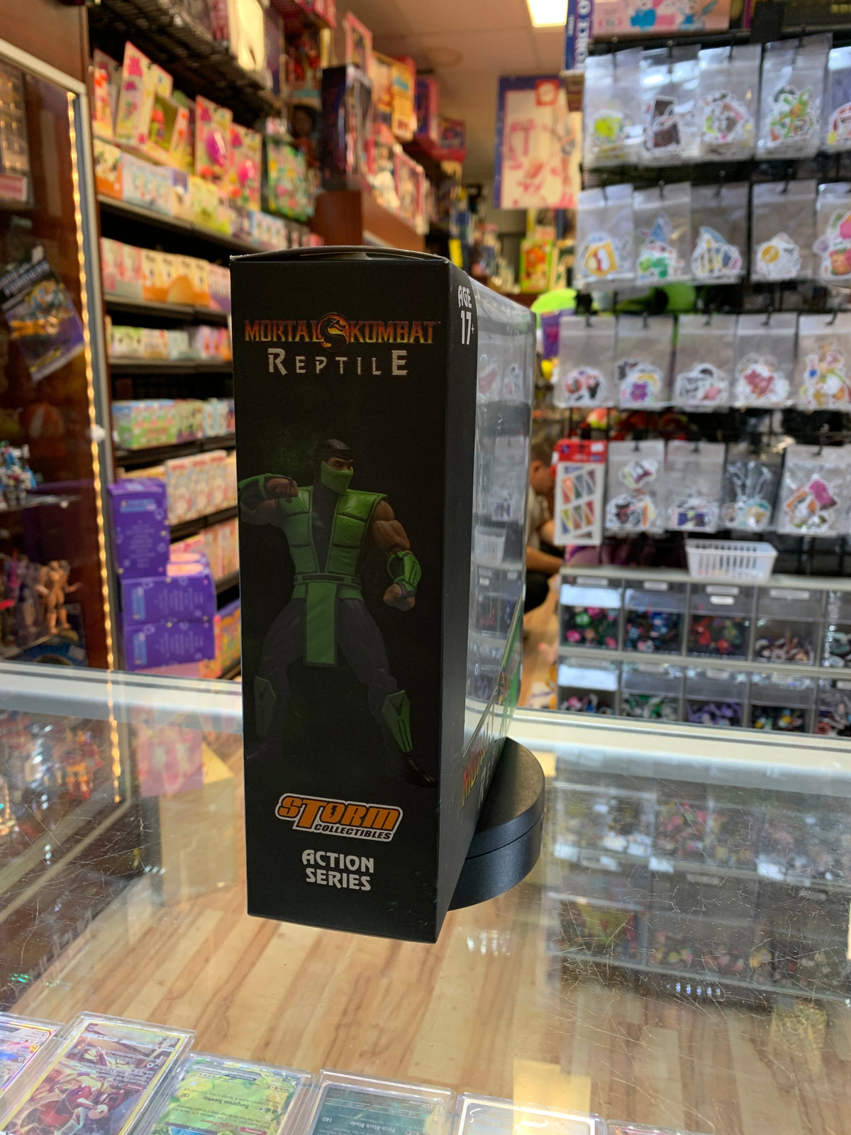 Reptile (Mortal Kombat, Storm Collectibles) SEALED product image 2, provided for visual reference and product detail review