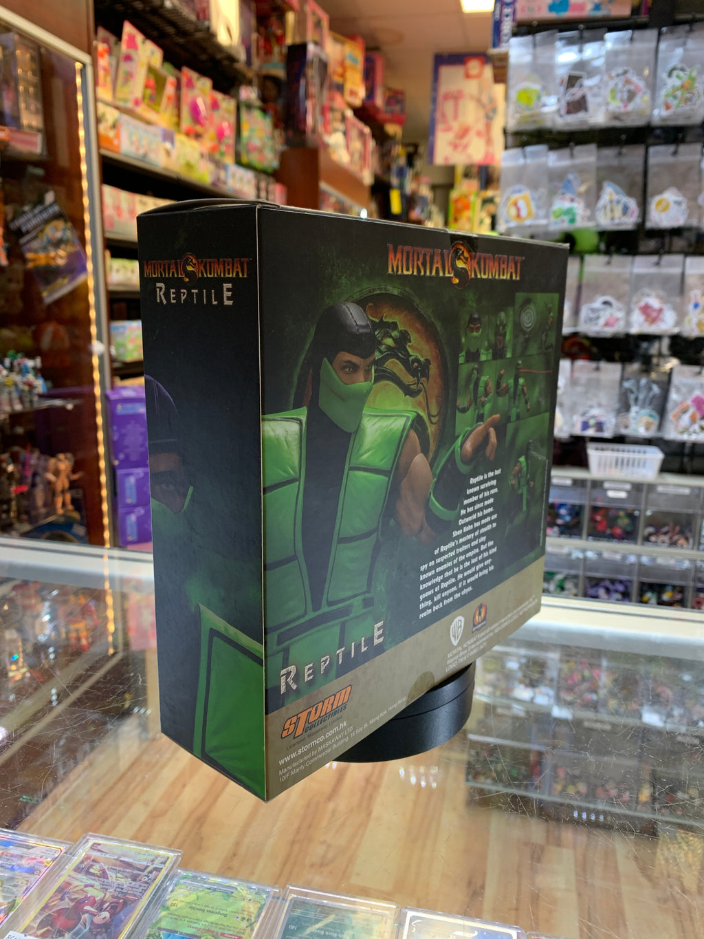 Reptile (Mortal Kombat, Storm Collectibles) SEALED product image 4, provided for visual reference and product detail review