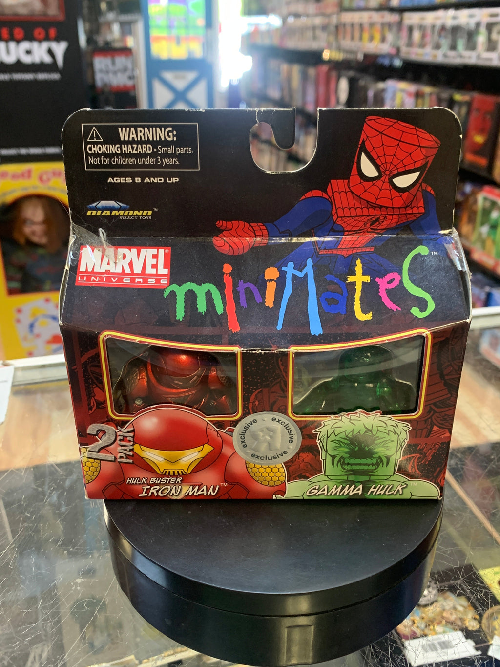 Hulk Buster & Gamma Hulk (Marvel Minimates, Diamond Select) SEALED product image 1, provided for visual reference and