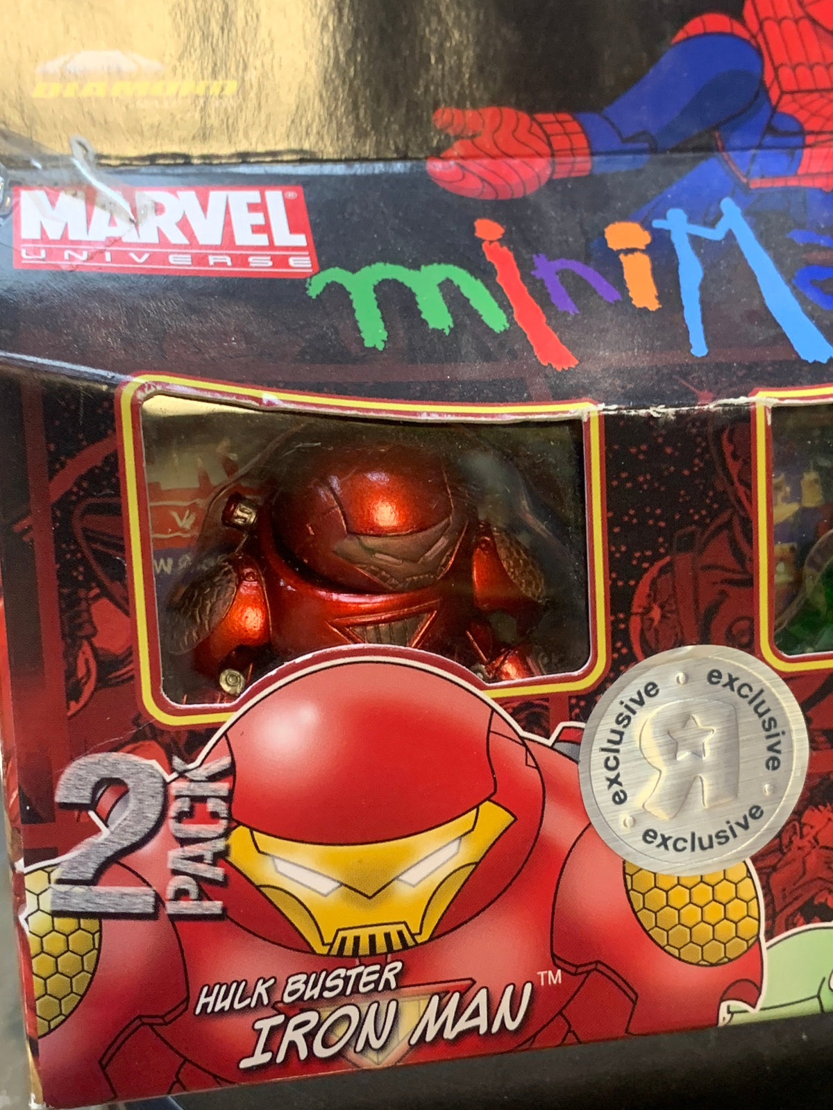 Hulk Buster & Gamma Hulk (Marvel Minimates, Diamond Select) SEALED product image 2, provided for visual reference and