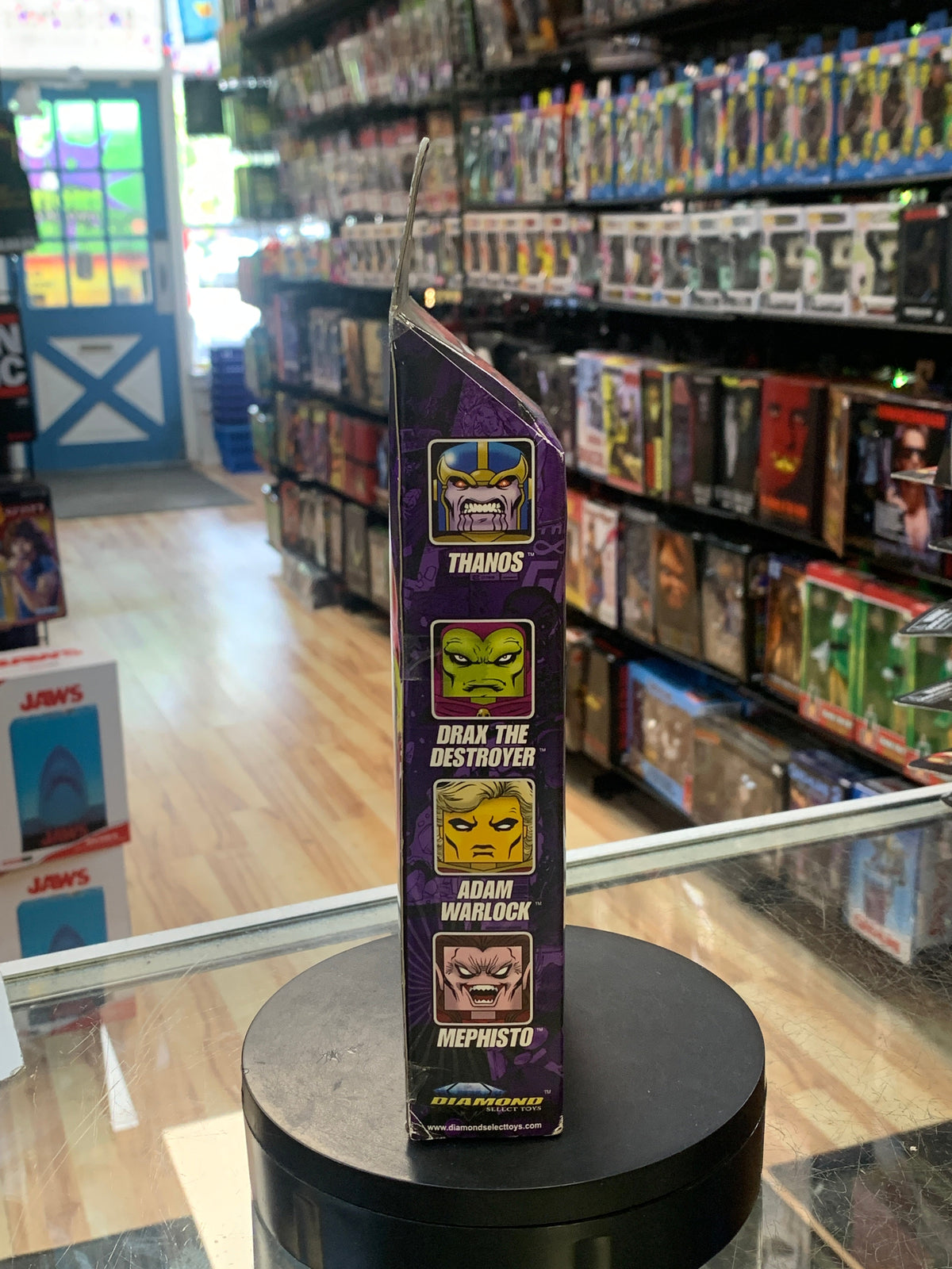 Infinity Gauntlet: Thanos Drax Warlock Mephisto (Marvel Minimates, Diamond Select) SEALED product image 6, provided for