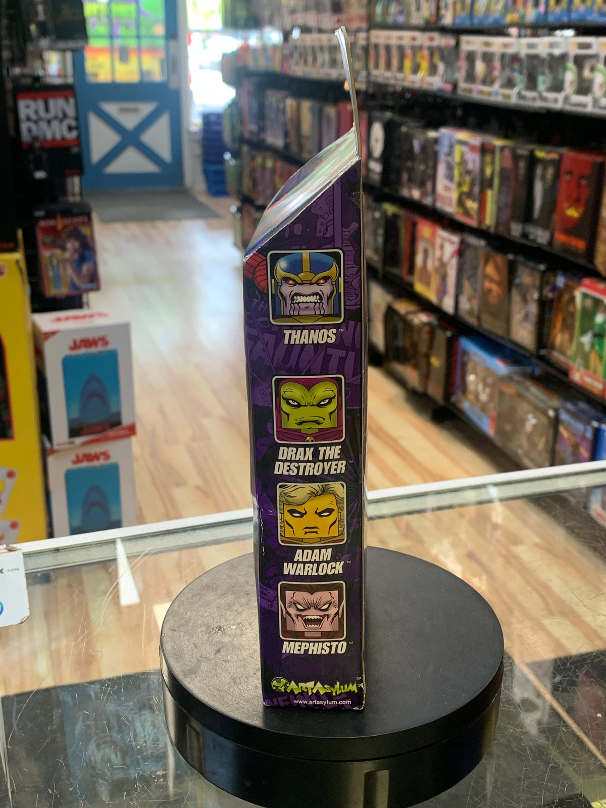 Infinity Gauntlet: Thanos Drax Warlock Mephisto (Marvel Minimates, Diamond Select) SEALED product image 8, provided for