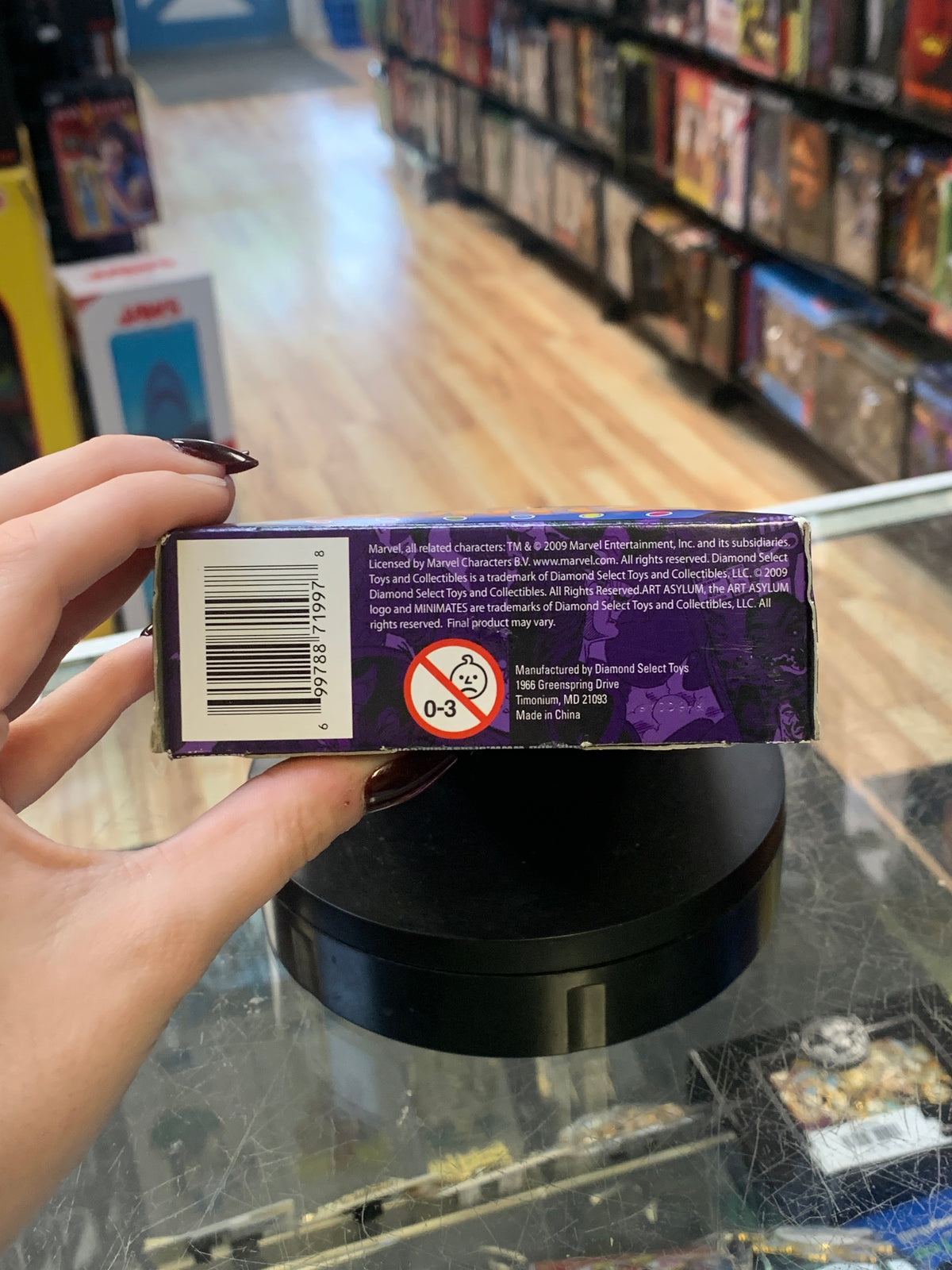 Infinity Gauntlet: Thanos Drax Warlock Mephisto (Marvel Minimates, Diamond Select) SEALED product image 9, provided for