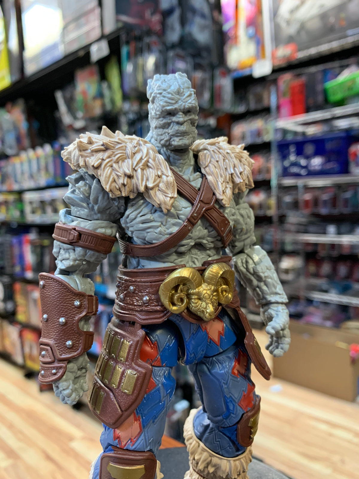 Korg BAF (Marvel Legends, Hasbro) **COMPLETE** product image 2, provided for visual reference and product detail review