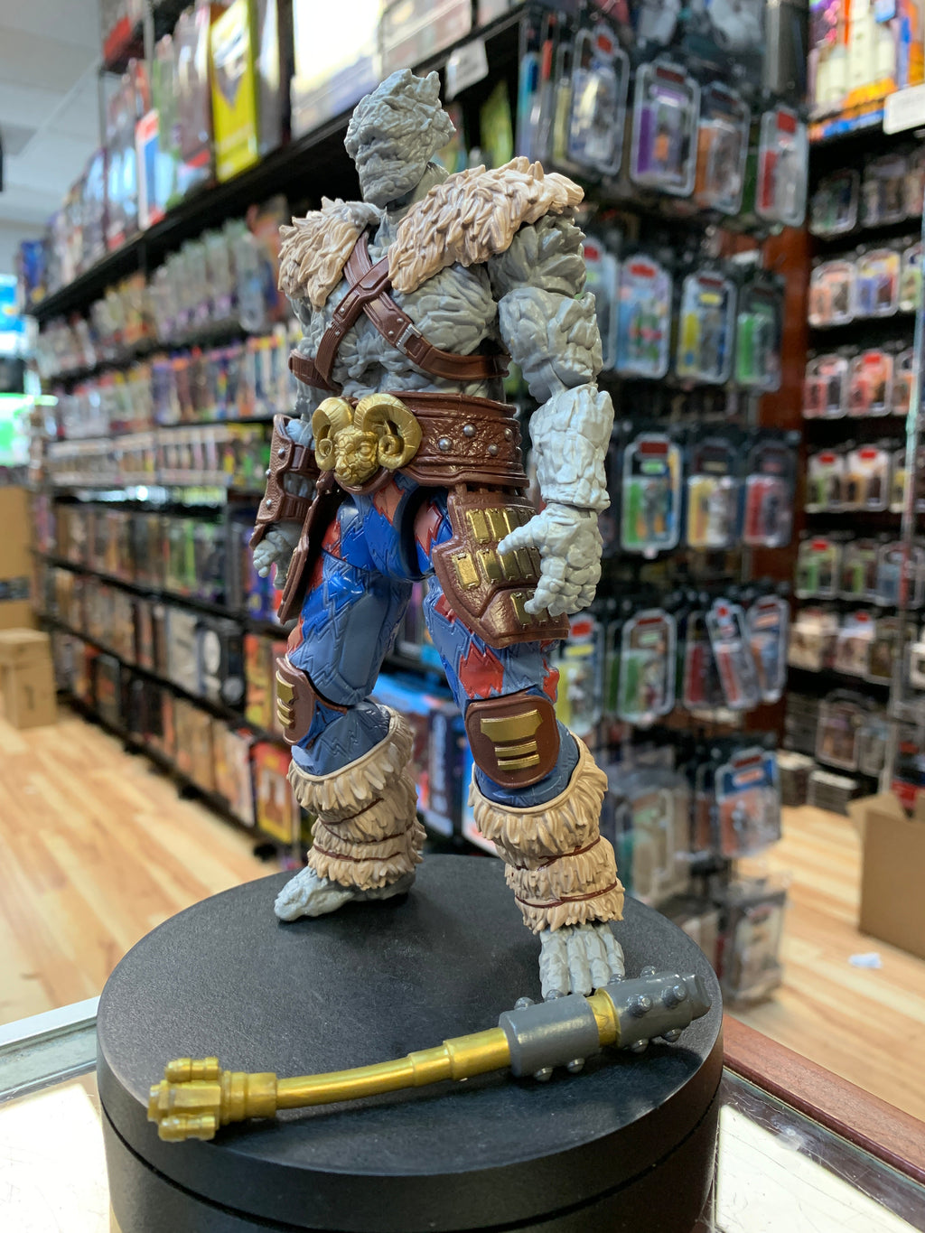 Korg BAF (Marvel Legends, Hasbro) **COMPLETE** product image 4, provided for visual reference and product detail review