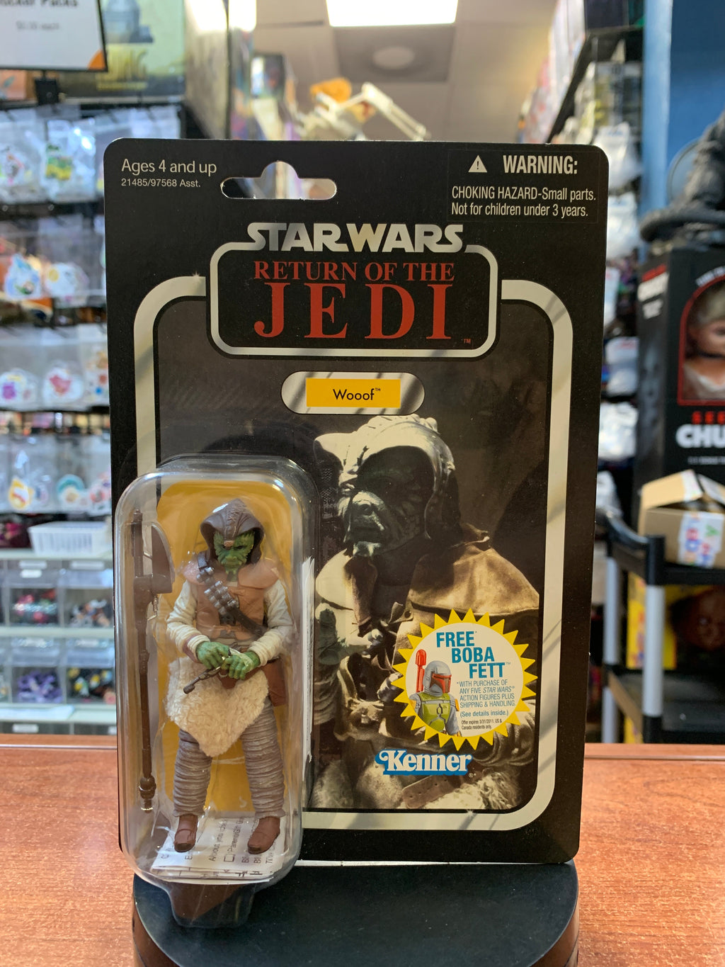 Woof ROTJ vc24 (Star Wars Vintage Collection, Hasbro) SEALED product image 1, provided for visual reference and product
