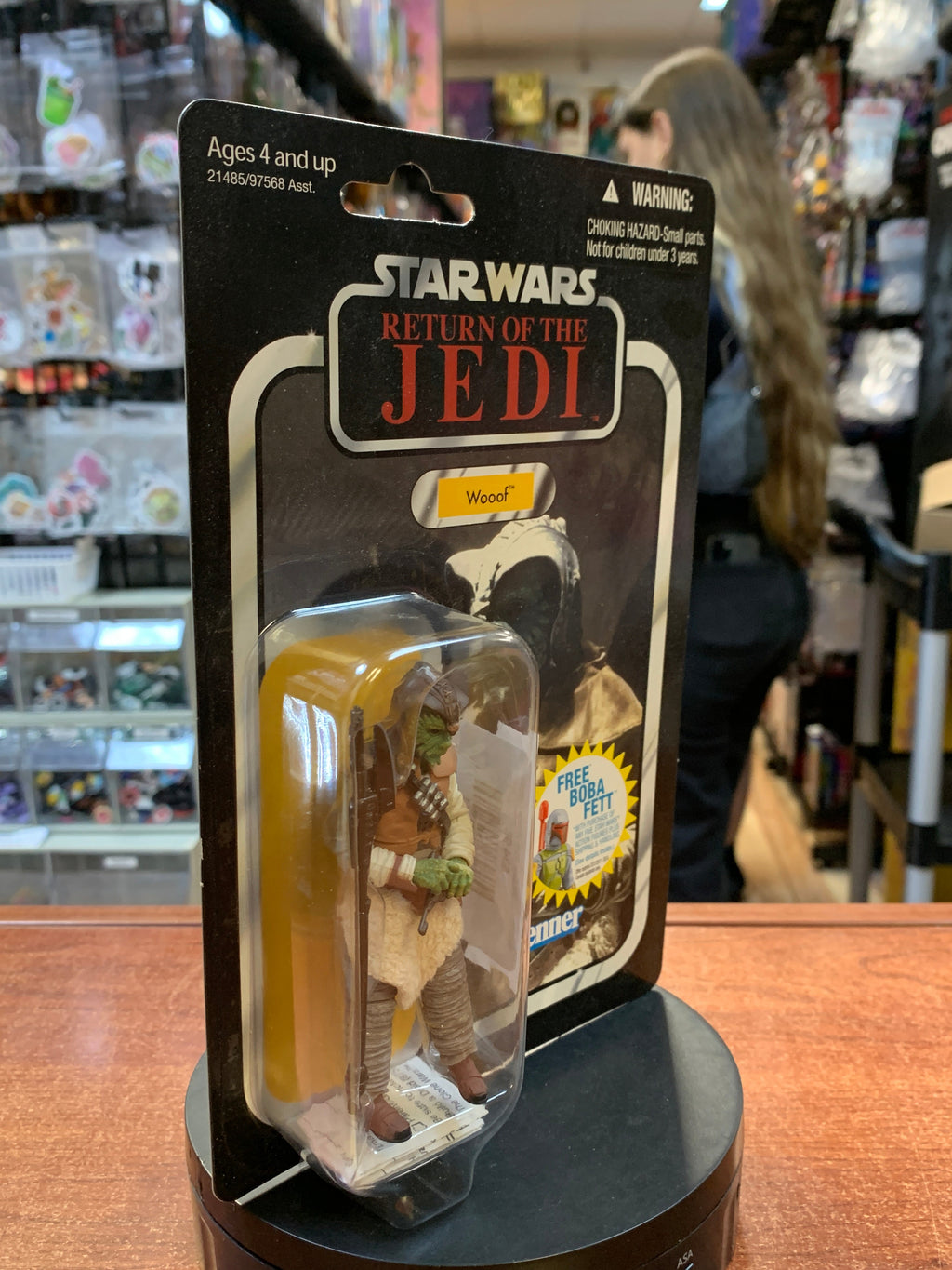 Woof ROTJ vc24 (Star Wars Vintage Collection, Hasbro) SEALED product image 3, provided for visual reference and product