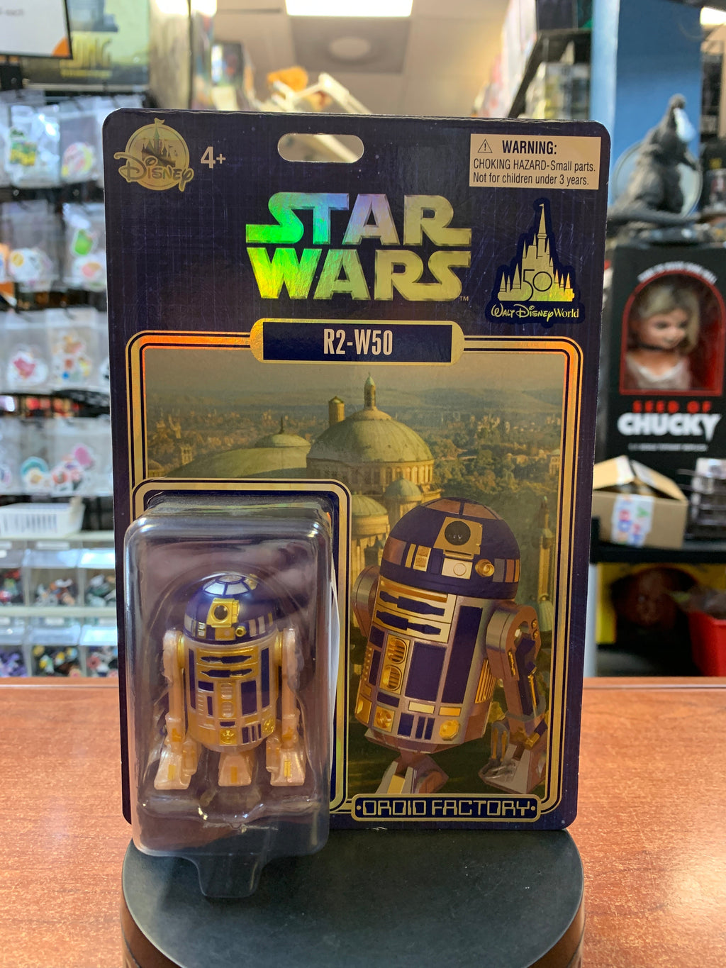 R2-W50 Astromech Droid (Star Wars Vintage Collection, Disney) SEALED product image 1, provided for visual reference and