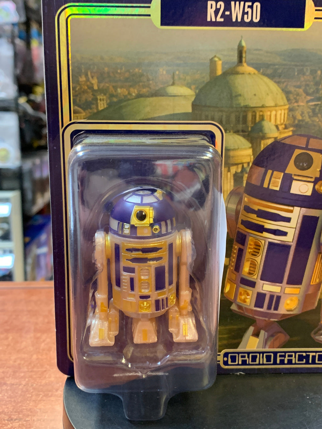 R2-W50 Astromech Droid (Star Wars Vintage Collection, Disney) SEALED product image 2, provided for visual reference and