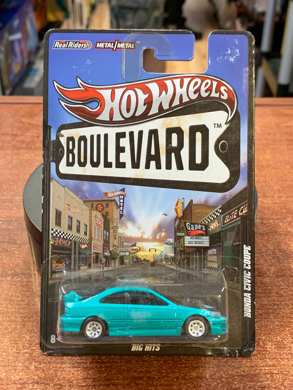 Honda Civic Coupe Boulevard Diecast (Hot Wheels, Mattel) SEALED product image 1, provided for visual reference and product