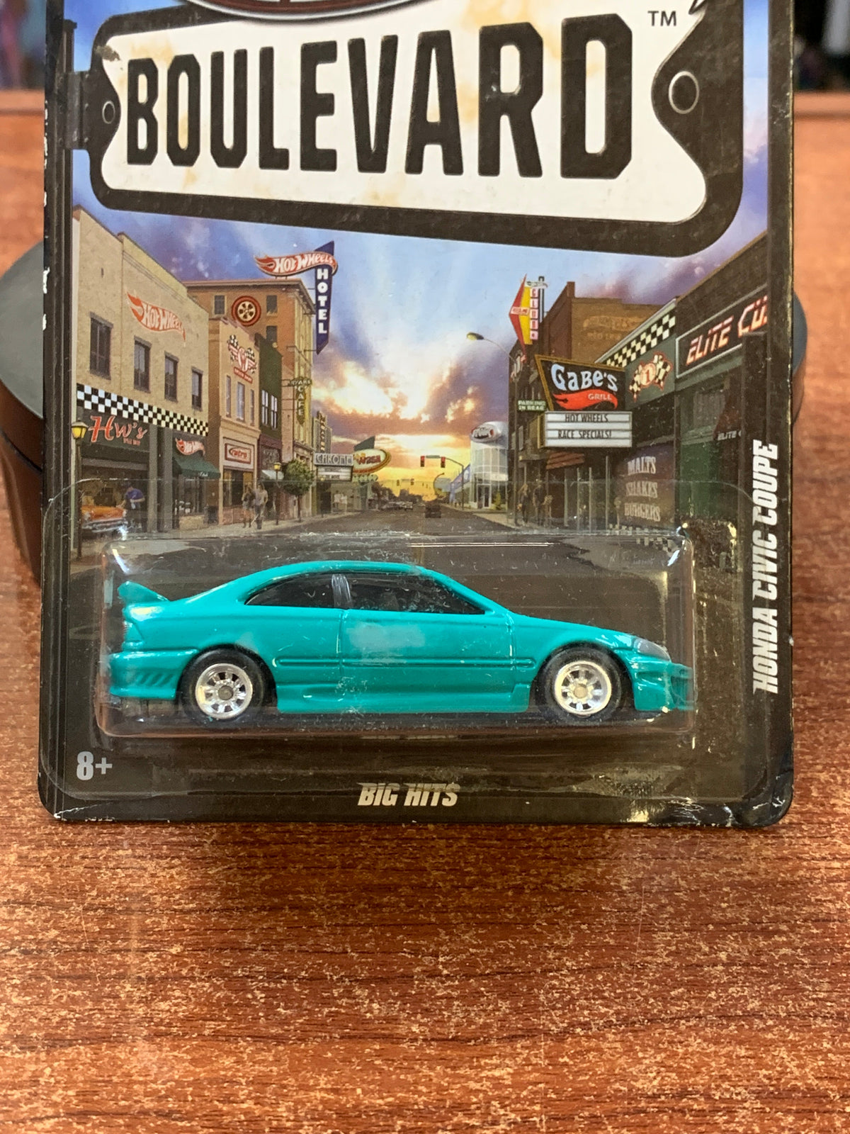 Honda Civic Coupe Boulevard Diecast (Hot Wheels, Mattel) SEALED product image 3, provided for visual reference and product