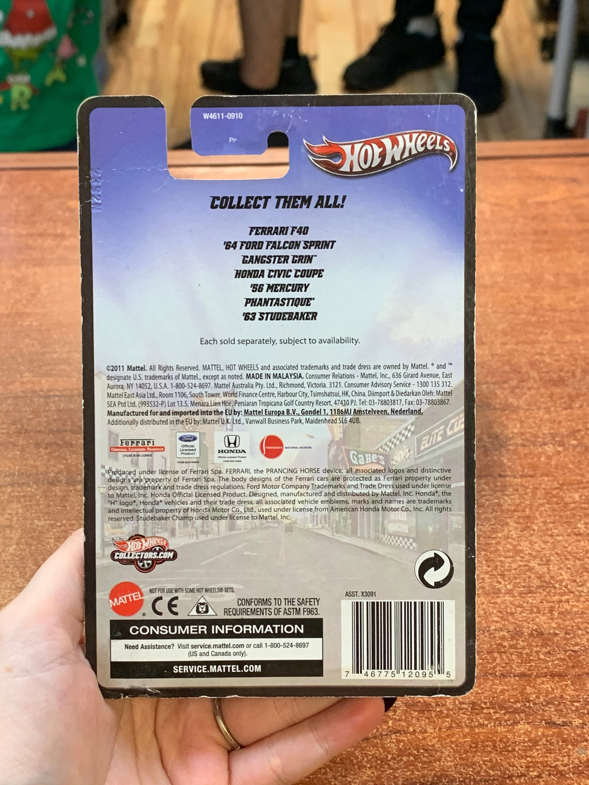 Honda Civic Coupe Boulevard Diecast (Hot Wheels, Mattel) SEALED product image 7, provided for visual reference and product