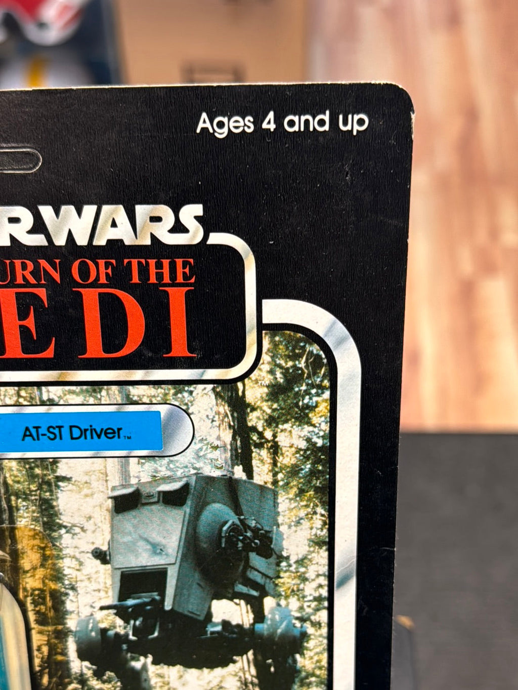 AT ST Driver 77A ROTJ 1725 (Vintage Star Wars, Kenner) SEALED product image 3, provided for visual reference and product