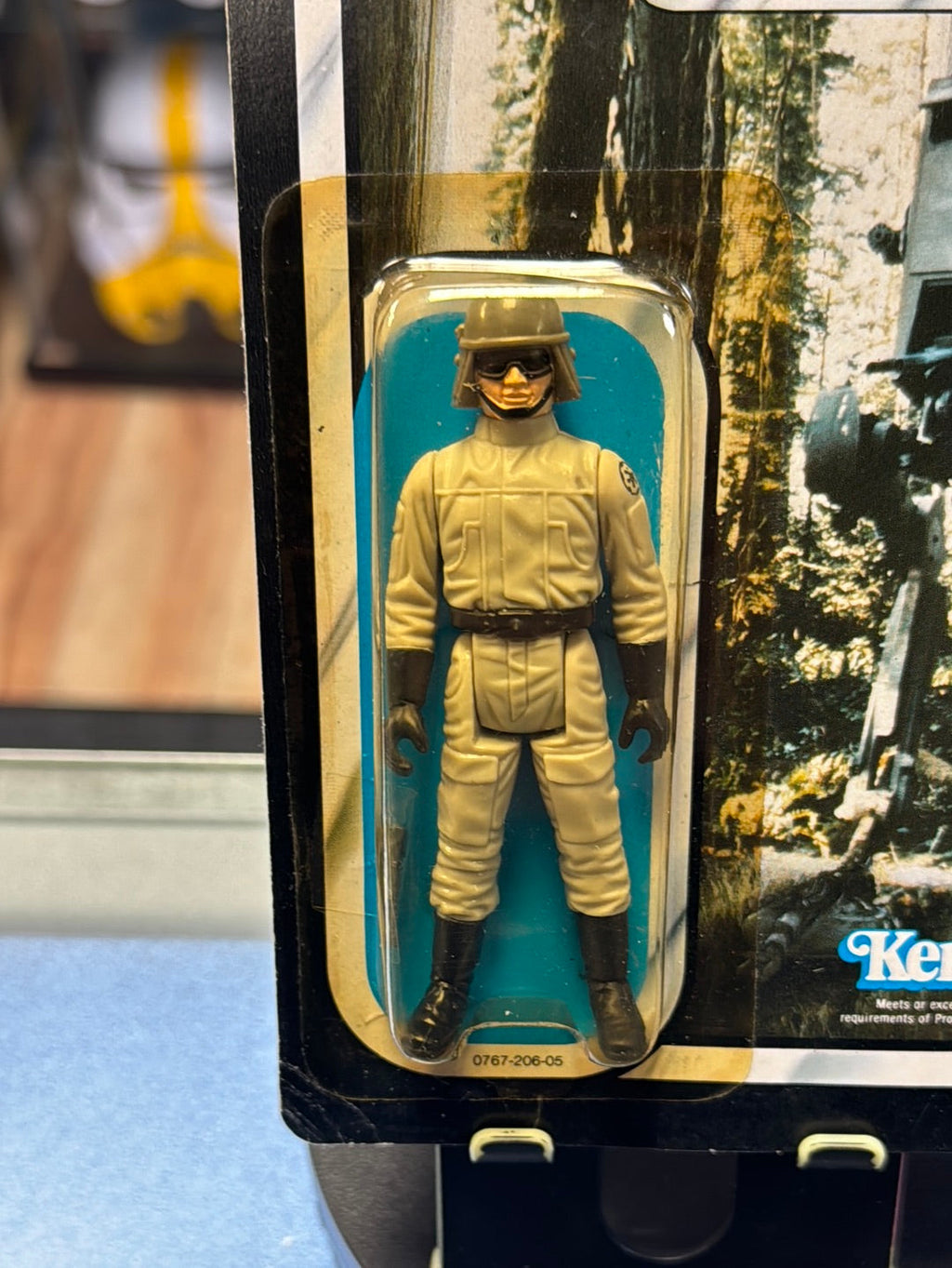 AT ST Driver 77A ROTJ 1725 (Vintage Star Wars, Kenner) SEALED product image 5, provided for visual reference and product