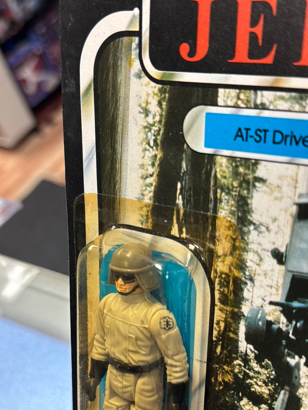AT ST Driver 77A ROTJ 1725 (Vintage Star Wars, Kenner) SEALED product image 11, provided for visual reference and product