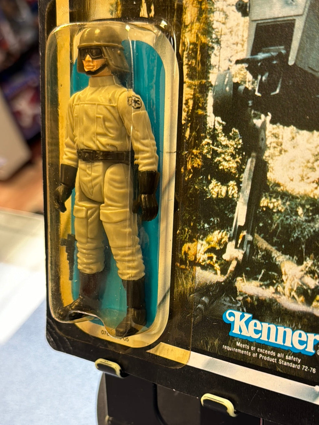 AT ST Driver 77A ROTJ 1725 (Vintage Star Wars, Kenner) SEALED product image 15, provided for visual reference and product