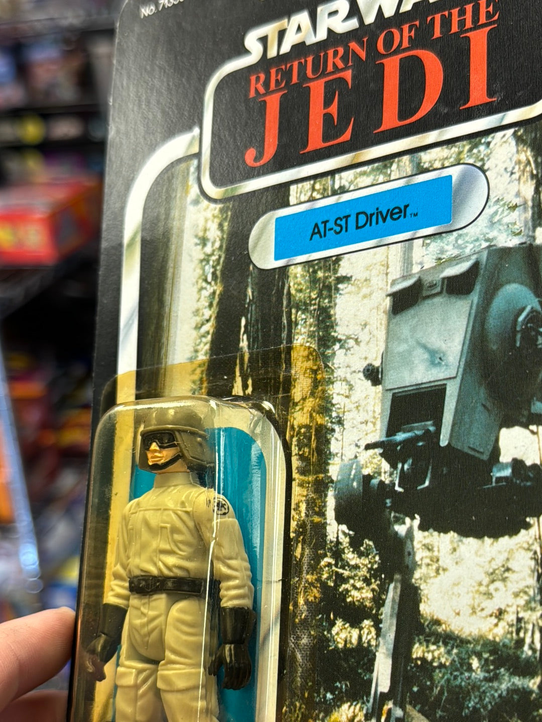 AT ST Driver 77A ROTJ 1725 (Vintage Star Wars, Kenner) SEALED product image 16, provided for visual reference and product