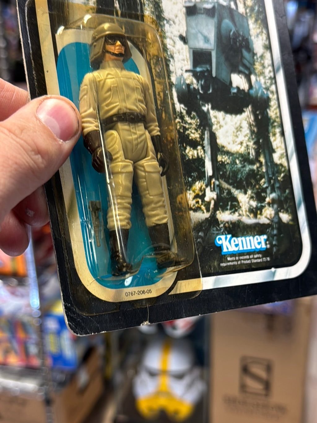 AT ST Driver 77A ROTJ 1725 (Vintage Star Wars, Kenner) SEALED product image 17, provided for visual reference and product