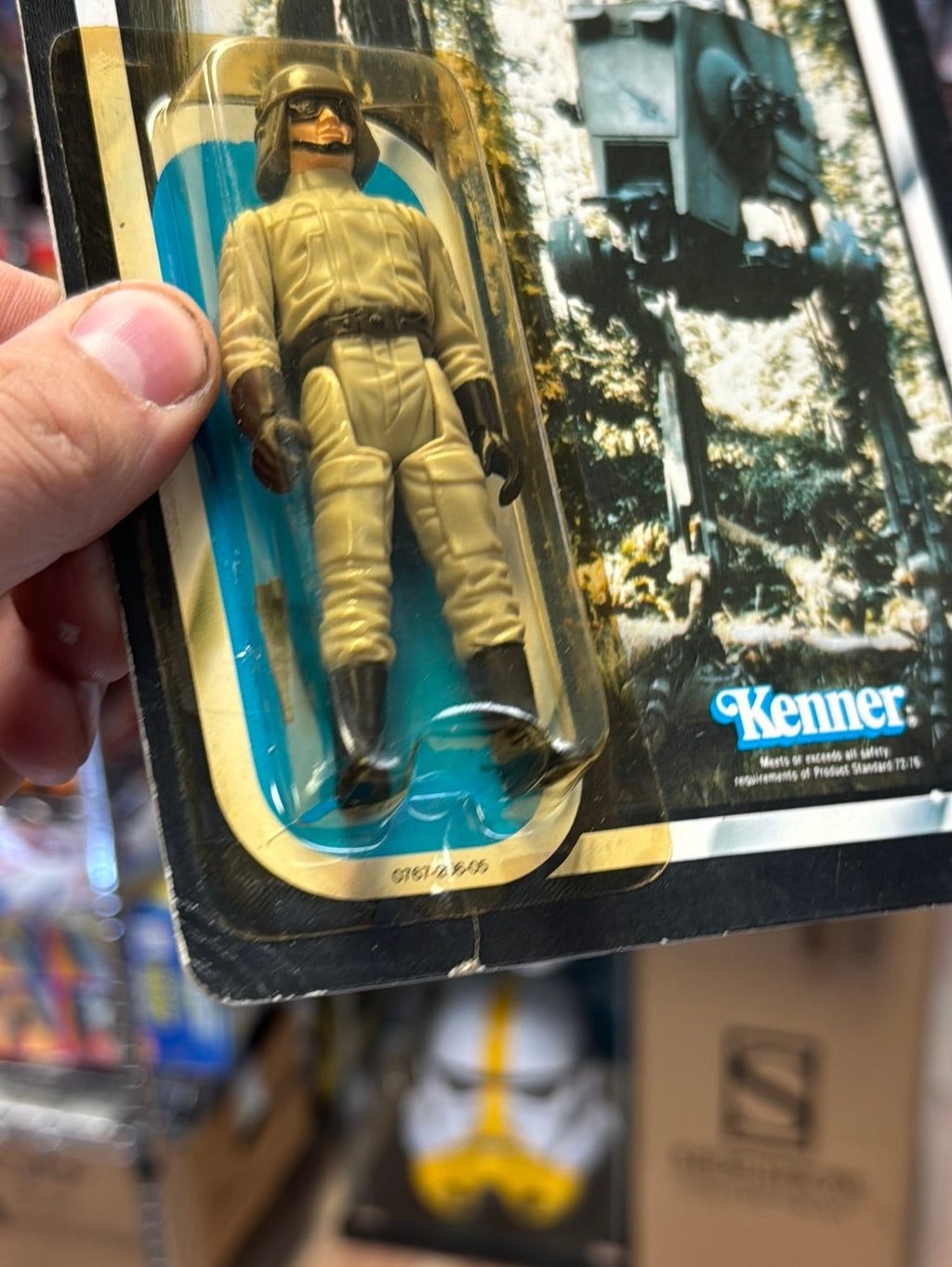 AT ST Driver 77A ROTJ 1725 (Vintage Star Wars, Kenner) SEALED product image 18, provided for visual reference and product
