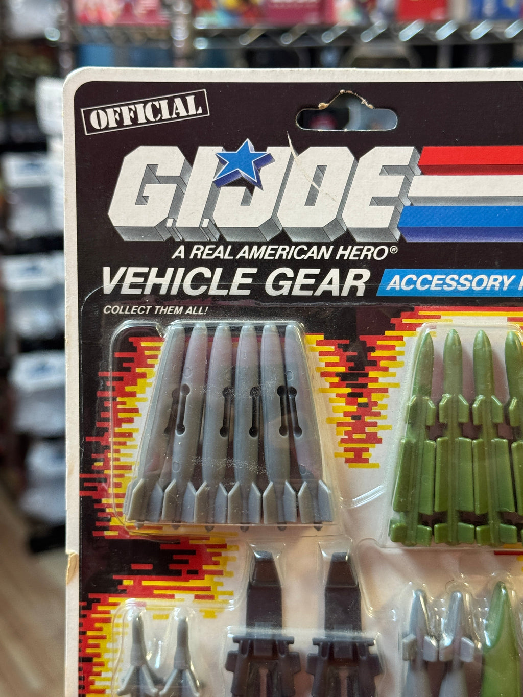 Accesory Pack 8258 (Vintage GI Joe, Hasbro) SEALED product image 2, provided for visual reference and product detail review