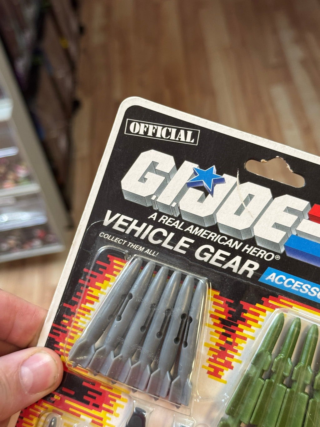 Accesory Pack 8258 (Vintage GI Joe, Hasbro) SEALED product image 7, provided for visual reference and product detail review
