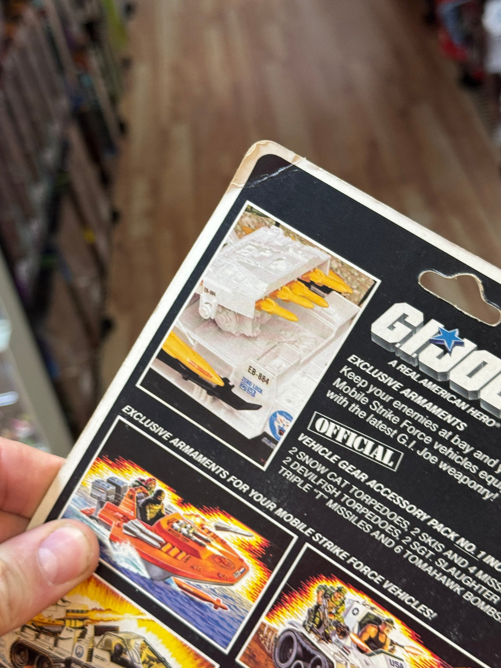 Accesory Pack 8258 (Vintage GI Joe, Hasbro) SEALED product image 11, provided for visual reference and product detail review