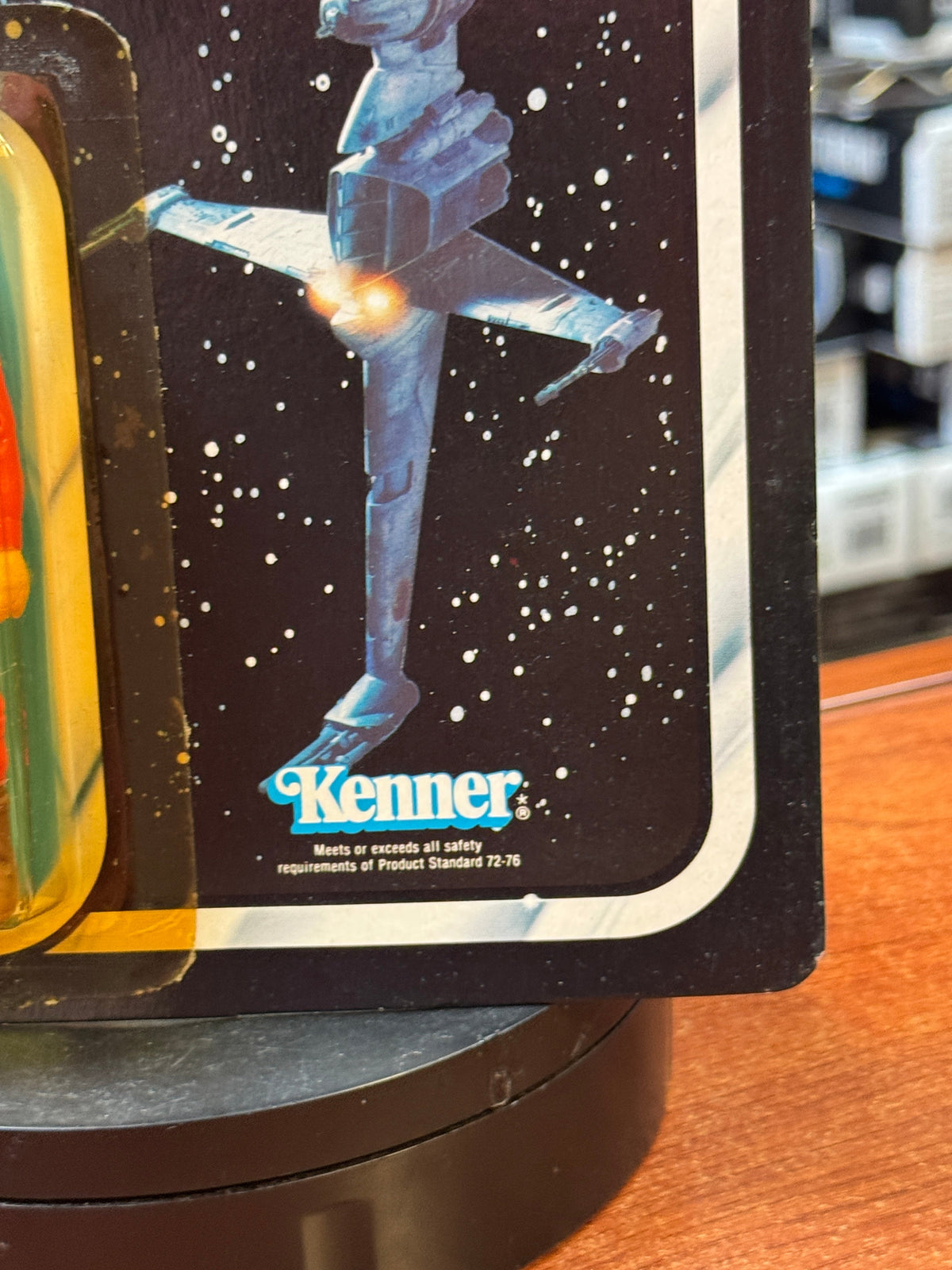 B Wing Pilot ROTJ 77 Back (Vintage Star Wars, Kenner) SEALED product image 2, provided for visual reference and product