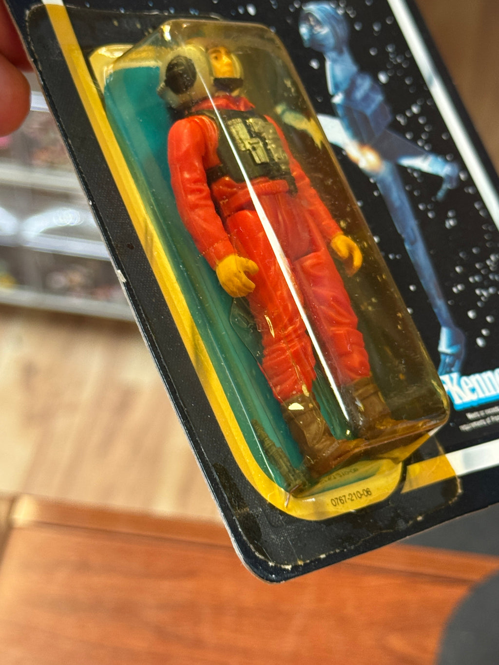 B Wing Pilot ROTJ 77 Back (Vintage Star Wars, Kenner) SEALED product image 9, provided for visual reference and product