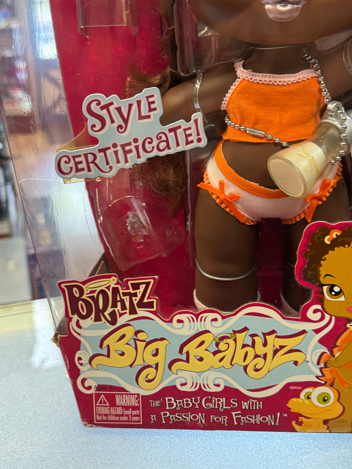 Felicia Big Babyz (Vintage Bratz, MGA) SEALED product image 5, provided for visual reference and product detail review