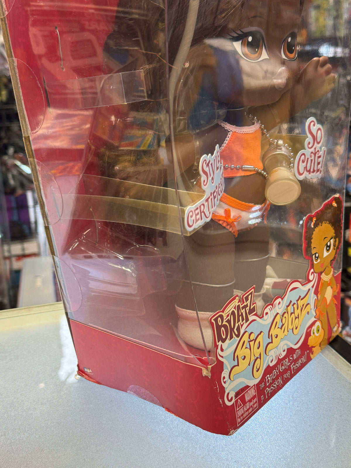 Felicia Big Babyz (Vintage Bratz, MGA) SEALED product image 7, provided for visual reference and product detail review