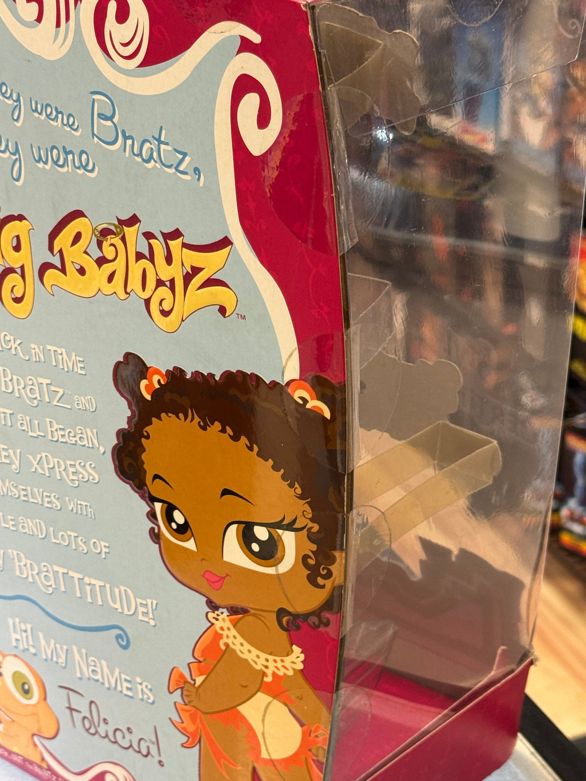 Felicia Big Babyz (Vintage Bratz, MGA) SEALED product image 16, provided for visual reference and product detail review