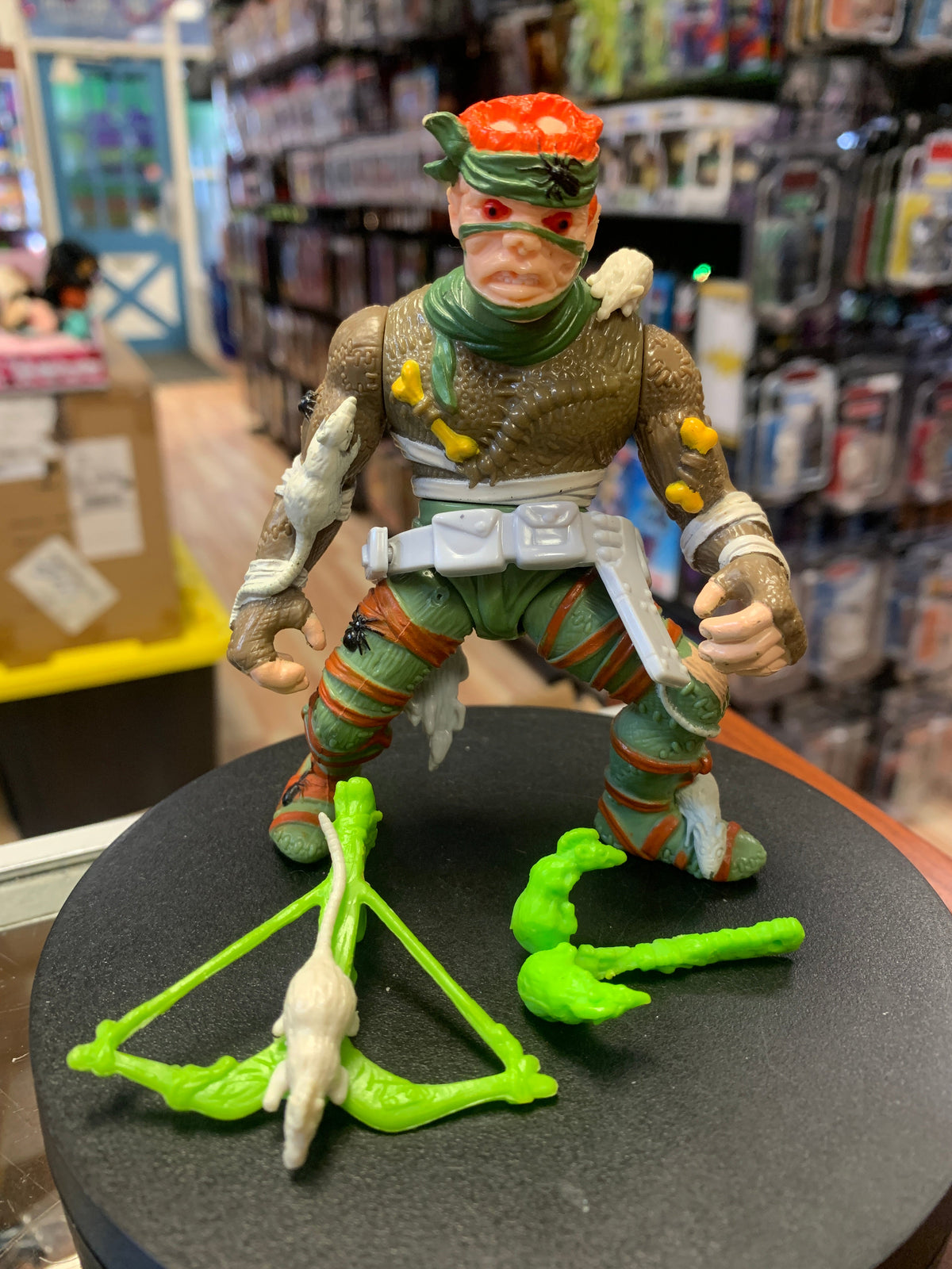 Rat King 4411 (Vintage TMNT Ninja Turtles, Playmates) COMPLETE product image 1, provided for visual reference and product