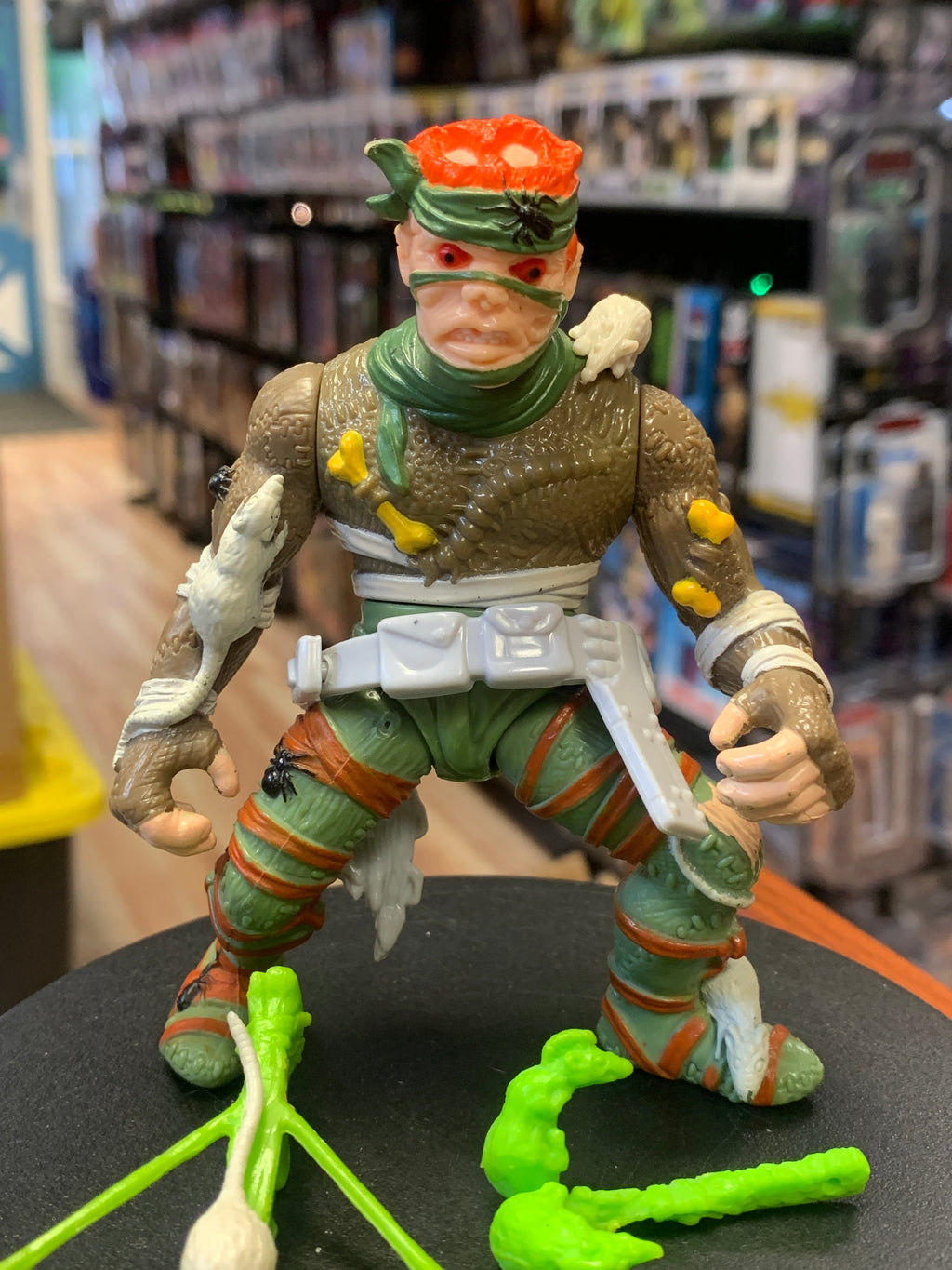Rat King 4411 (Vintage TMNT Ninja Turtles, Playmates) COMPLETE product image 2, provided for visual reference and product