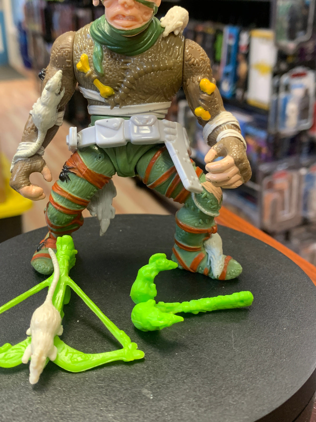 Rat King 4411 (Vintage TMNT Ninja Turtles, Playmates) COMPLETE product image 3, provided for visual reference and product