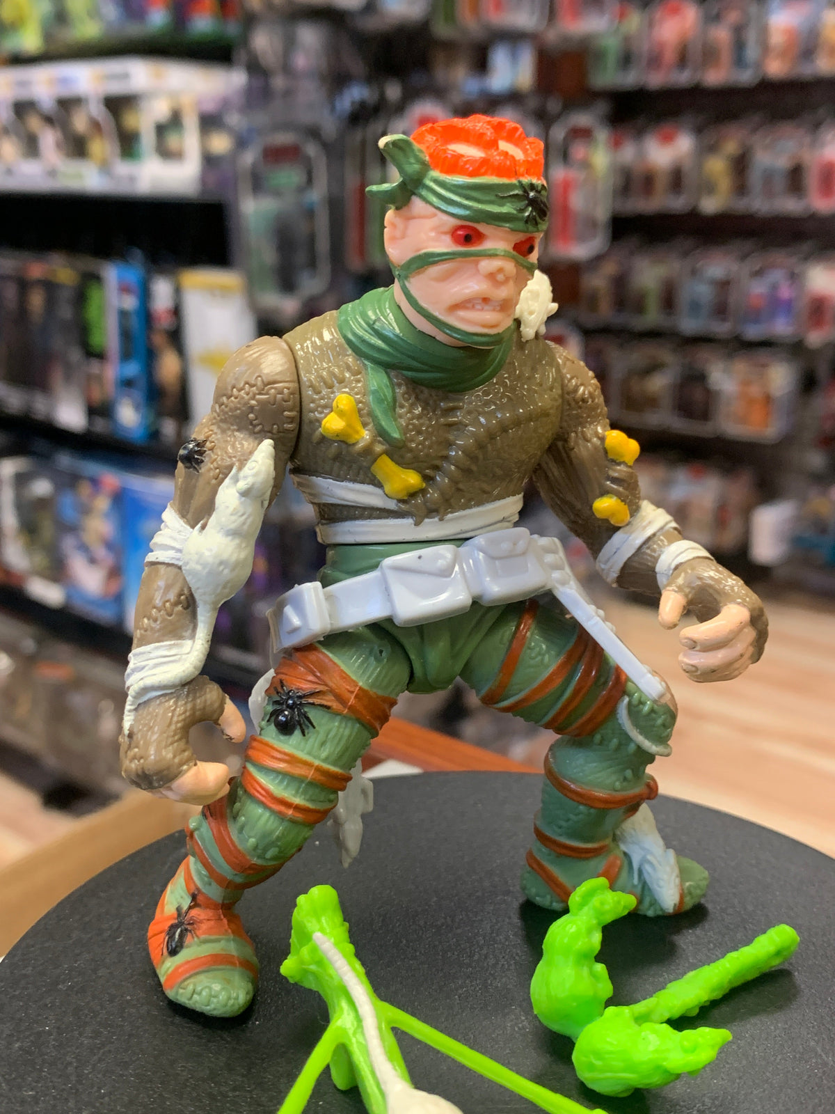 Rat King 4411 (Vintage TMNT Ninja Turtles, Playmates) COMPLETE product image 4, provided for visual reference and product