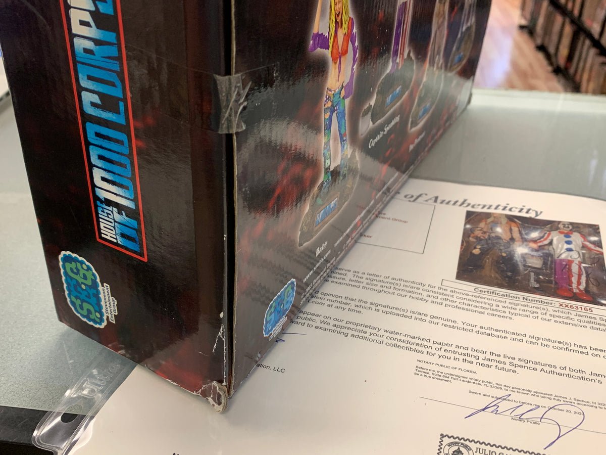 House of 1000 Corpses 4 Pack Signed (Sid Haig - Bill Moseley - Rob Zombie) JSA Authenticated product image 13, provided for
