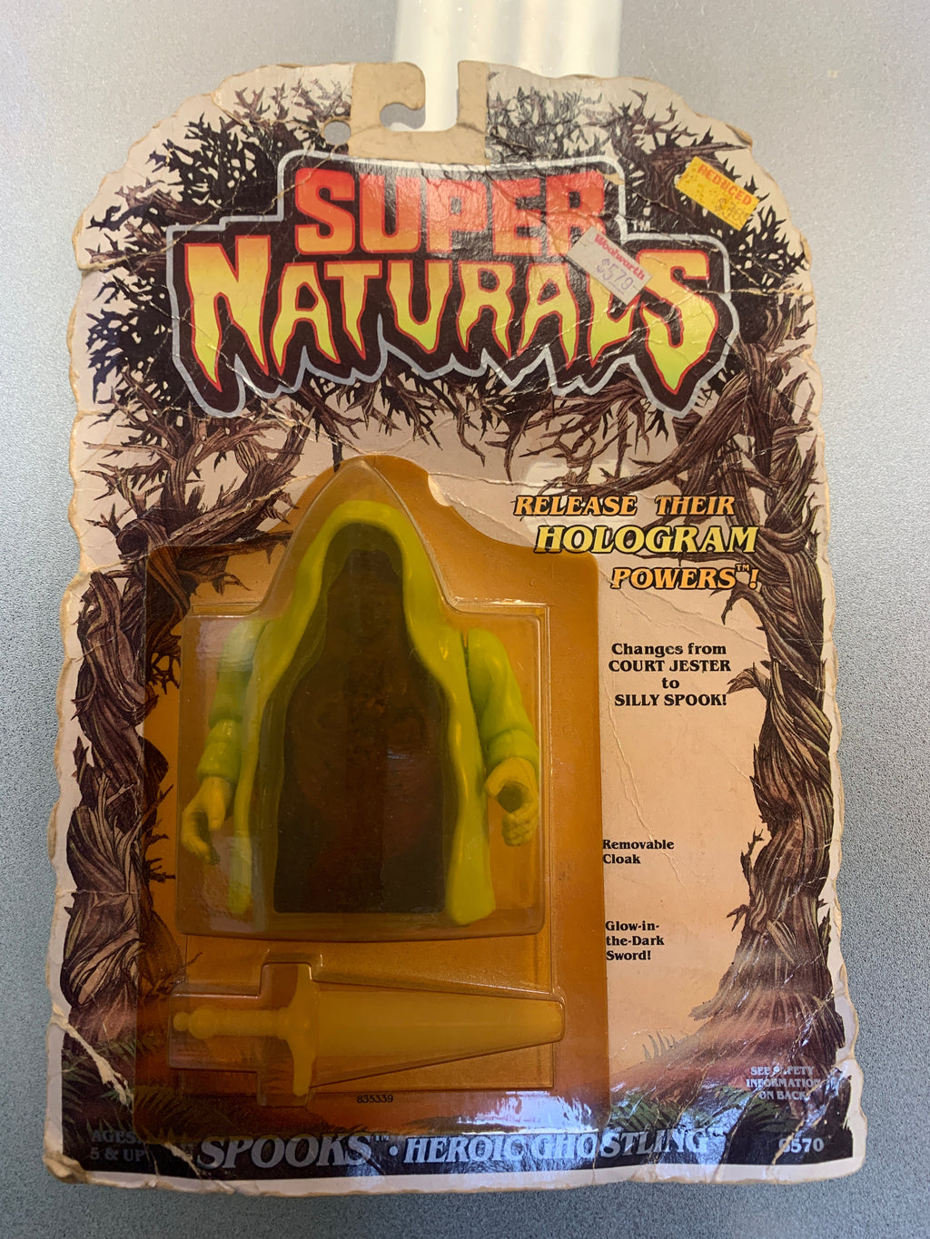 Spooks Heroic Ghostling (Vintage Super Naturals, Tonka) product image 1, provided for visual reference and product detail