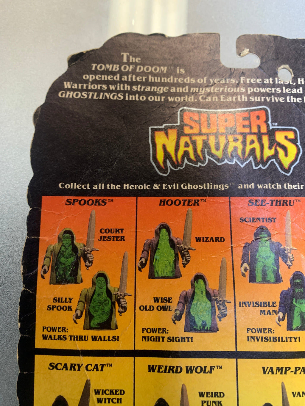 Scary Cat Evil Ghostling (Vintage Super Naturals, Tonka) product image 14, provided for visual reference and product detail