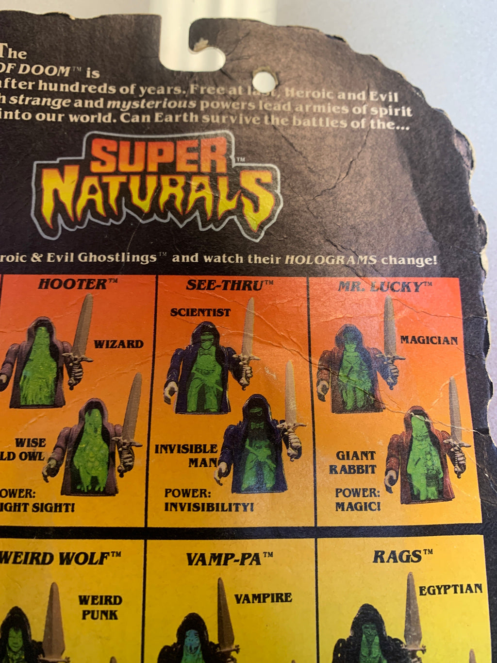 Scary Cat Evil Ghostling (Vintage Super Naturals, Tonka) product image 15, provided for visual reference and product detail