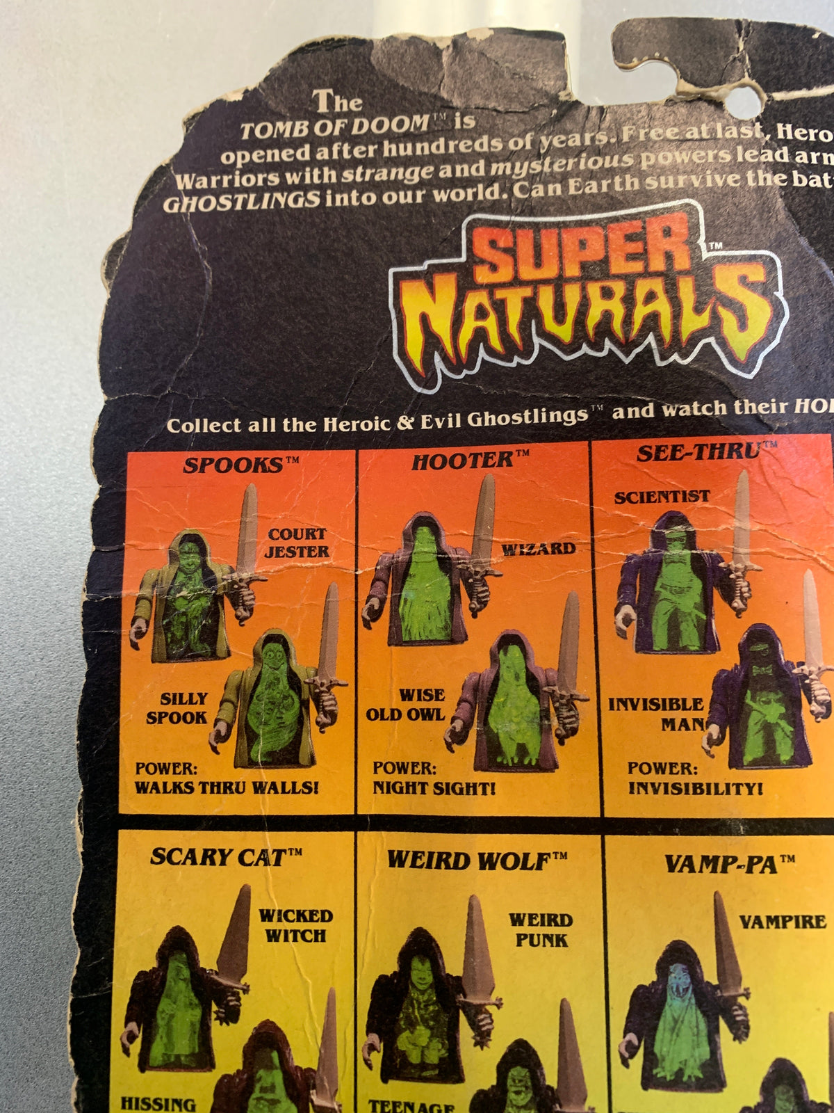 Vamp-Pa Evil Ghostling (Vintage Super Naturals, Tonka) product image 11, provided for visual reference and product detail