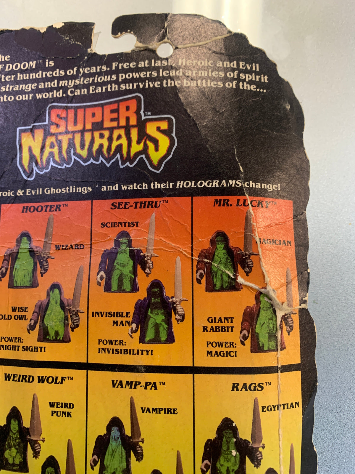 Vamp-Pa Evil Ghostling (Vintage Super Naturals, Tonka) product image 12, provided for visual reference and product detail