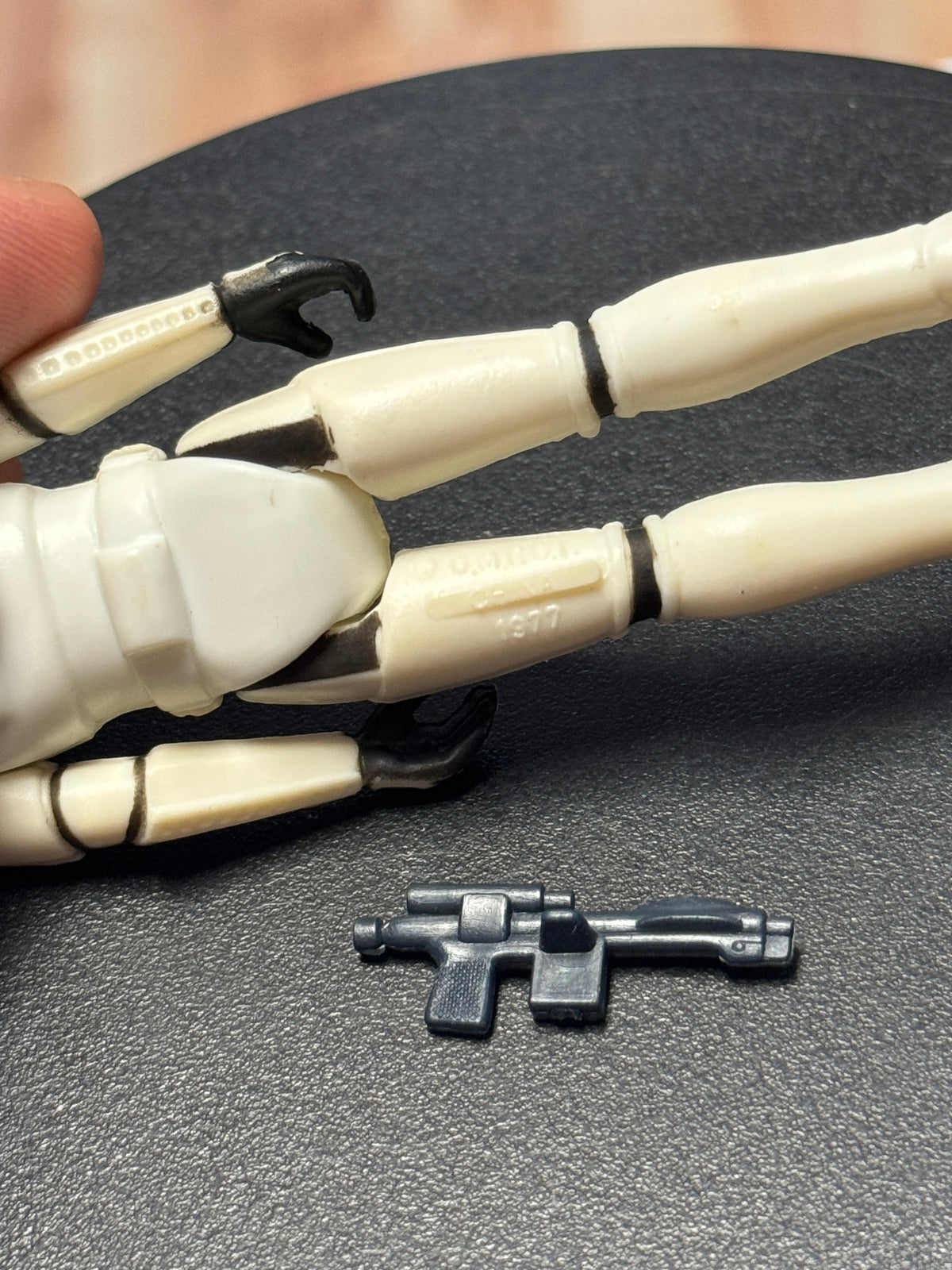 Imperial Stormtrooper CHINA 4373 (Star Wars Vintage, Kenner) COMPLETE product image 7, provided for visual reference and