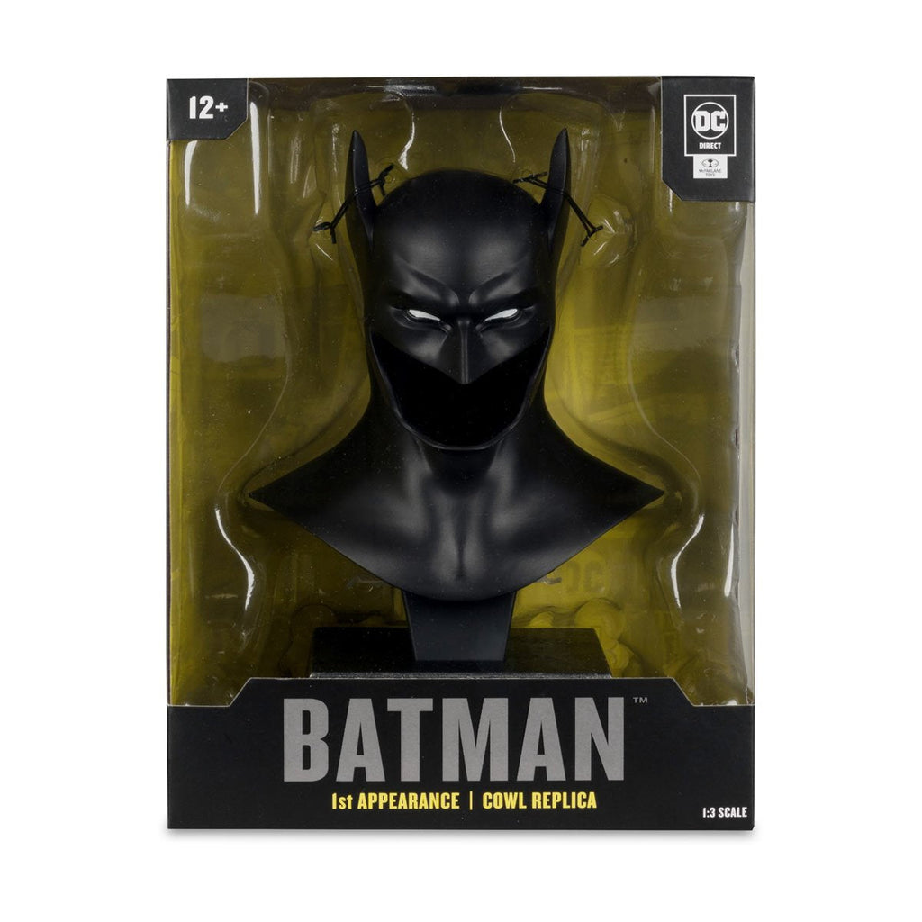 Detective Comics #1 Cowl 1/3 Scale Replica (DC Batman, McFarlane) product image 1, provided for visual reference and product
